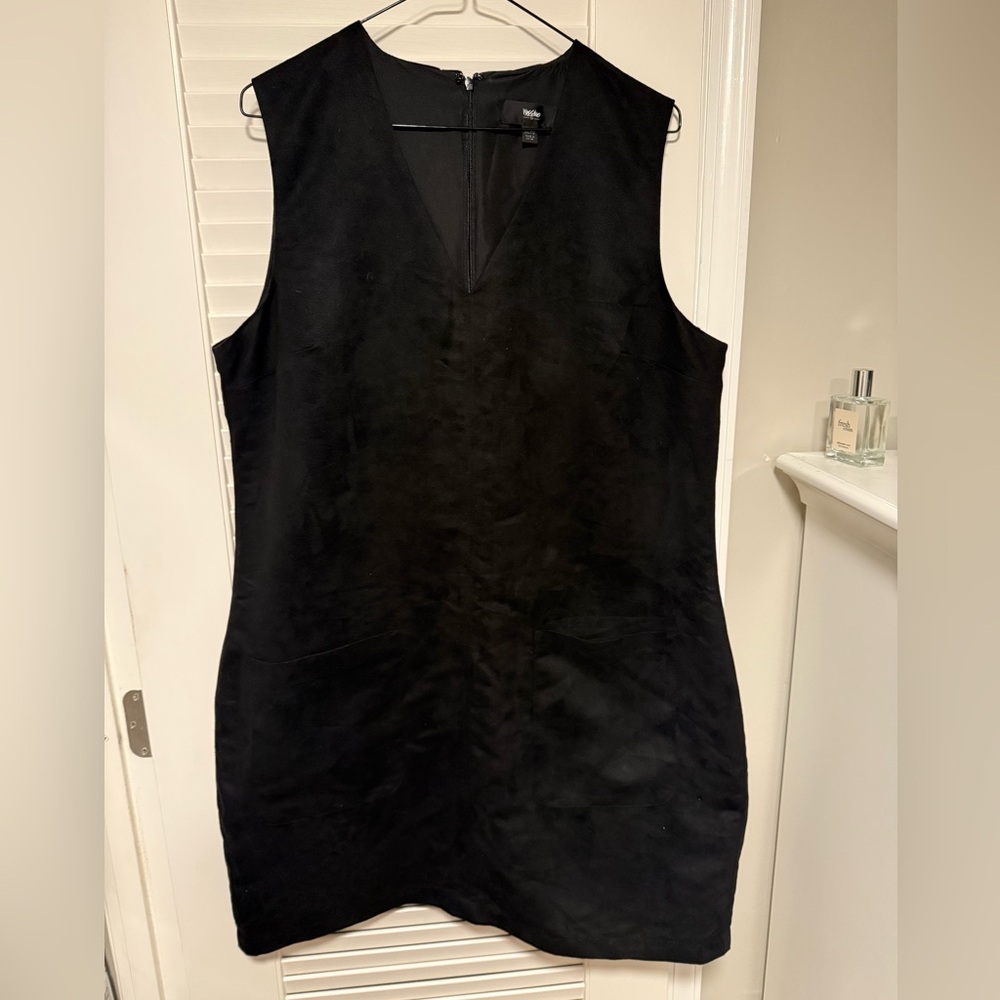 Mossimo Black Suede Dress | Size XXL